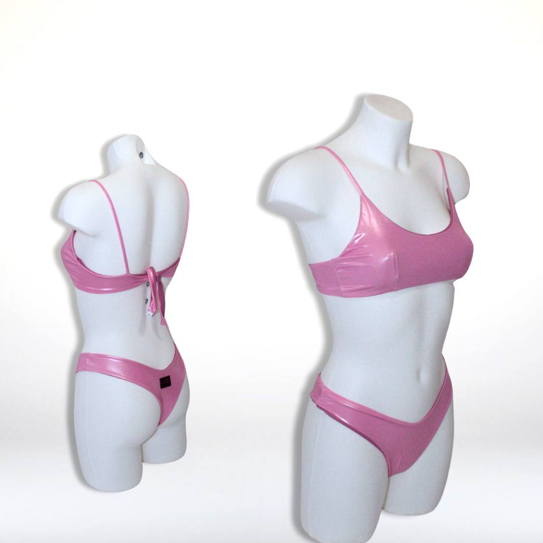 Bikini - Bikini Rosa Spalmato 016V
